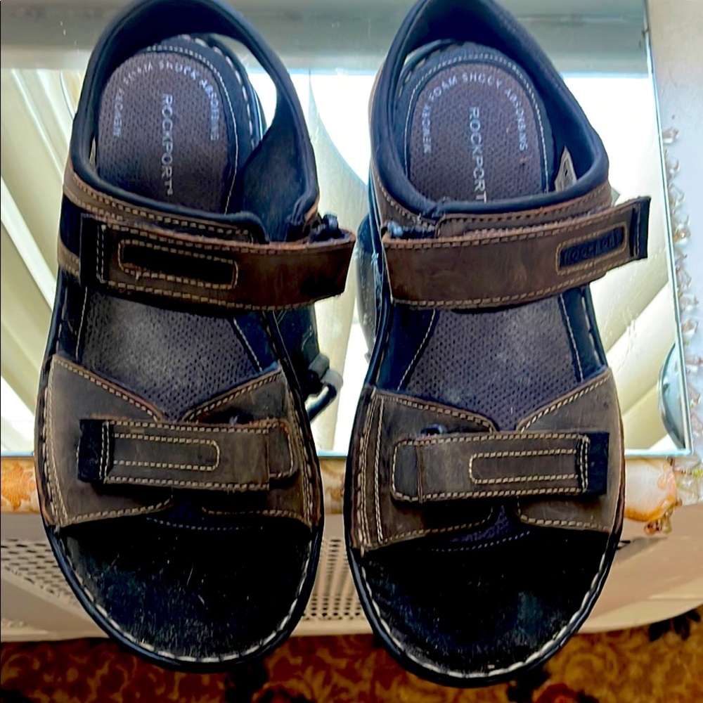Rockport Dark Brown Casual Sandals